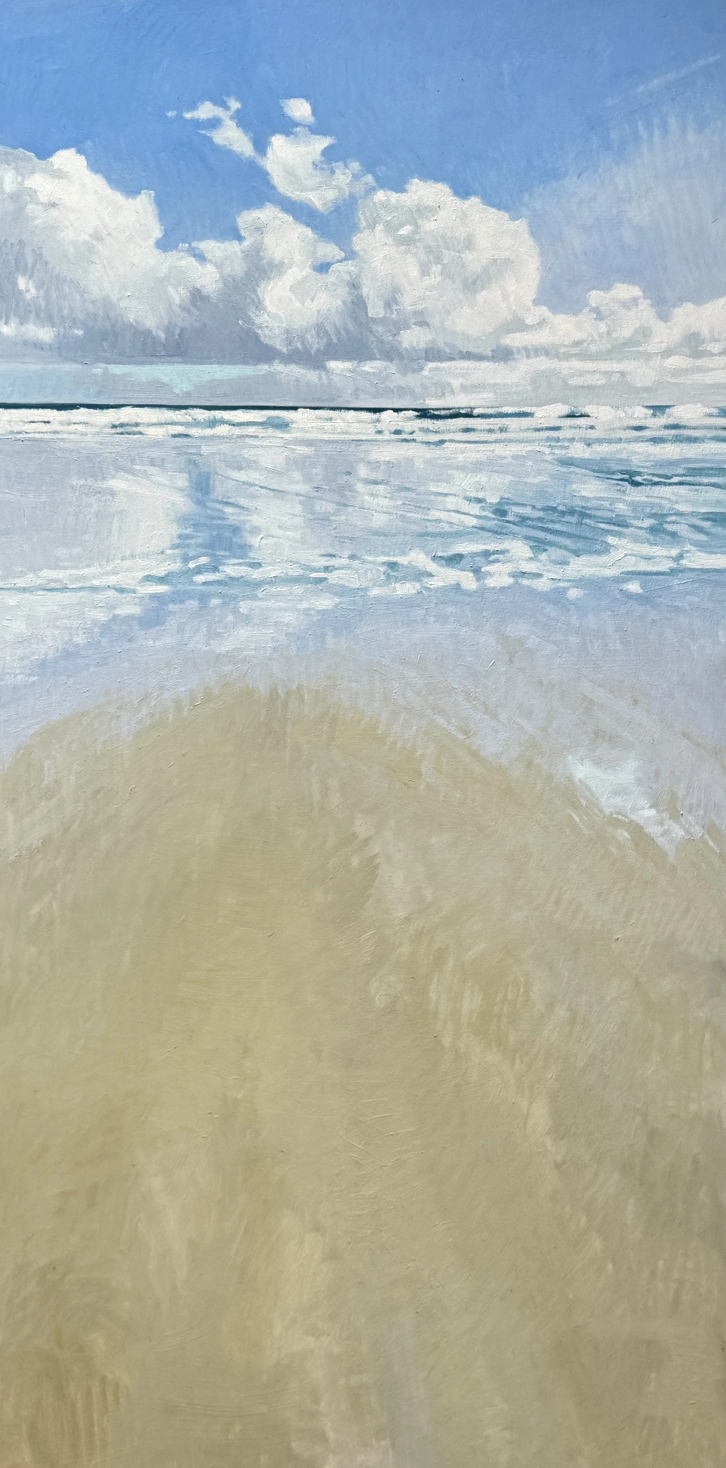 Summer heat has arrived. Evening Sizzle Painting — NICOLE STRASBURG